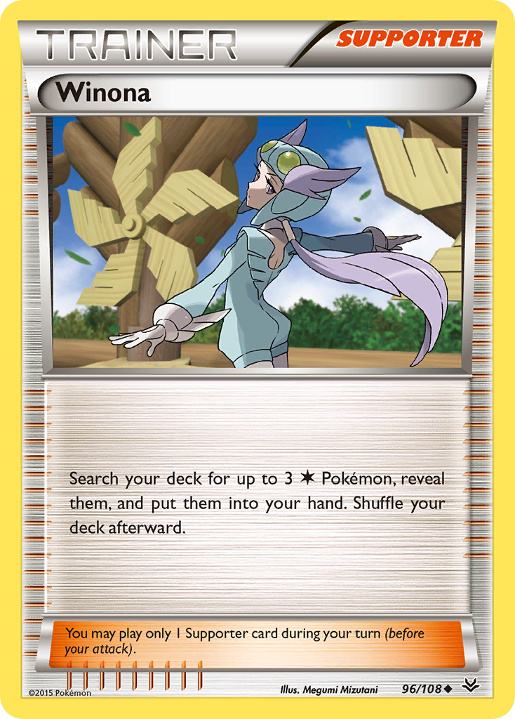 Winona (96/108) [XY: Roaring Skies] | Enigma On Main