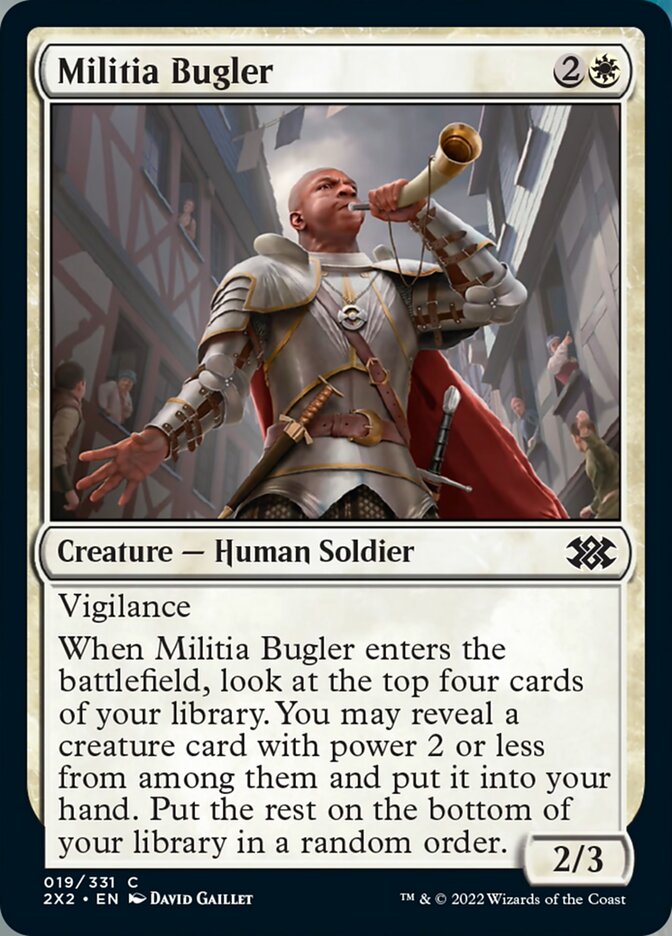 Militia Bugler [Double Masters 2022] | Enigma On Main