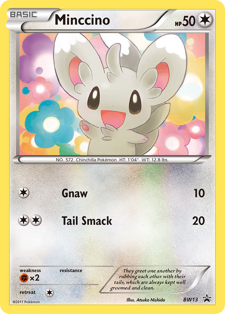 Minccino (BW13) [Black & White: Black Star Promos] | Enigma On Main