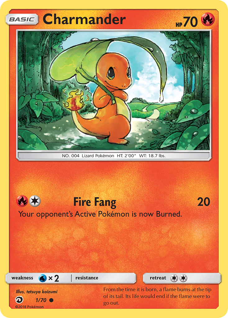 Charmander (1/70) [Sun & Moon: Dragon Majesty] | Enigma On Main