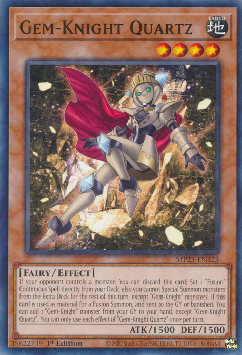 Gem-Knight Quartz [MP23-EN123] Common | Enigma On Main