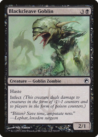 Blackcleave Goblin [Scars of Mirrodin] | Enigma On Main