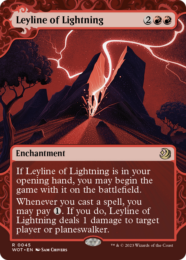 Leyline of Lightning [Wilds of Eldraine: Enchanting Tales] | Enigma On Main