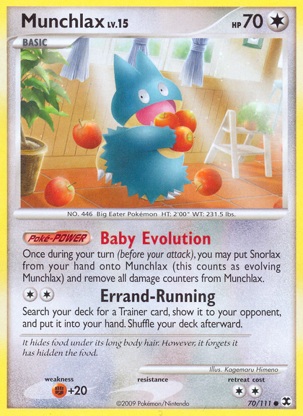 Munchlax (70/111) [Platinum: Rising Rivals] | Enigma On Main