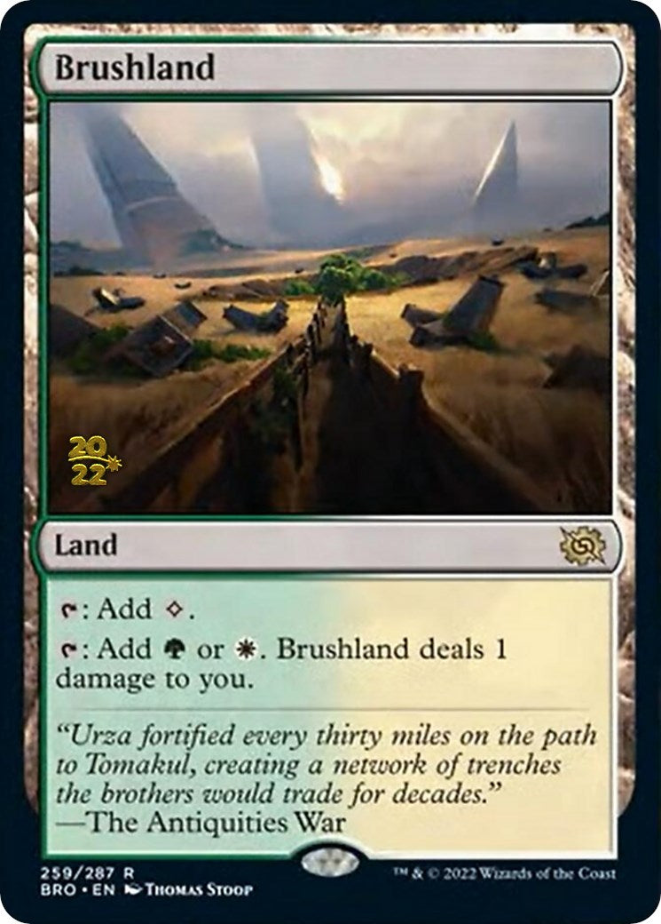 Brushland [The Brothers' War: Prerelease Promos] | Enigma On Main