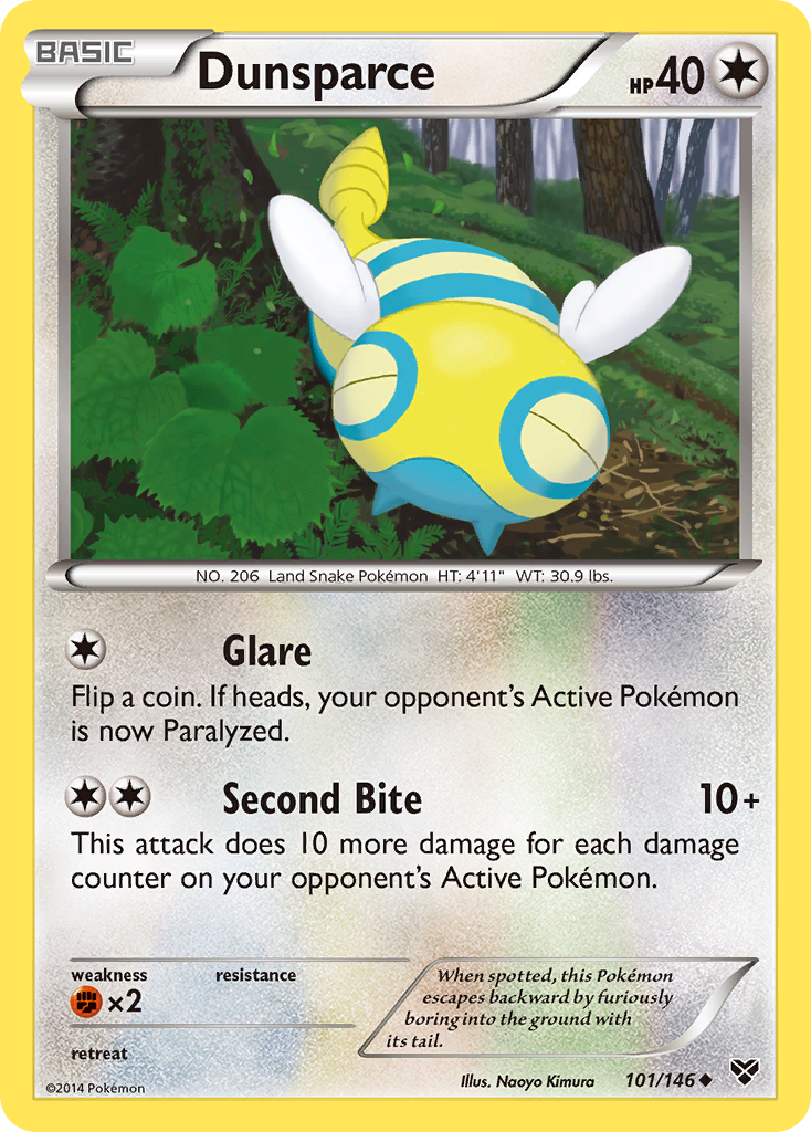 Dunsparce (101/146) [XY: Base Set] | Enigma On Main