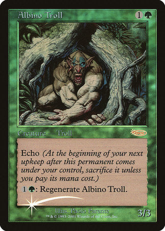 Albino Troll [Friday Night Magic 2002] | Enigma On Main