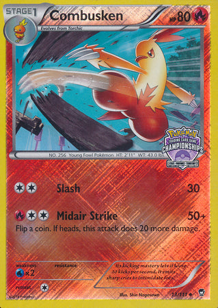 Combusken (13/111) (Championship Promo) [XY: Furious Fists] | Enigma On Main