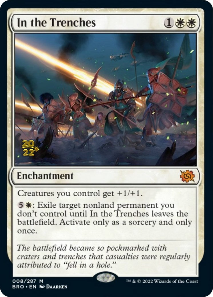 In the Trenches [The Brothers' War: Prerelease Promos] | Enigma On Main