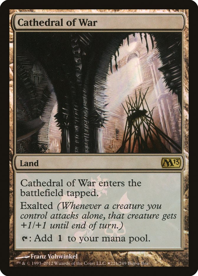 Cathedral of War (Buy-A-Box) [Magic 2013 Promos] | Enigma On Main