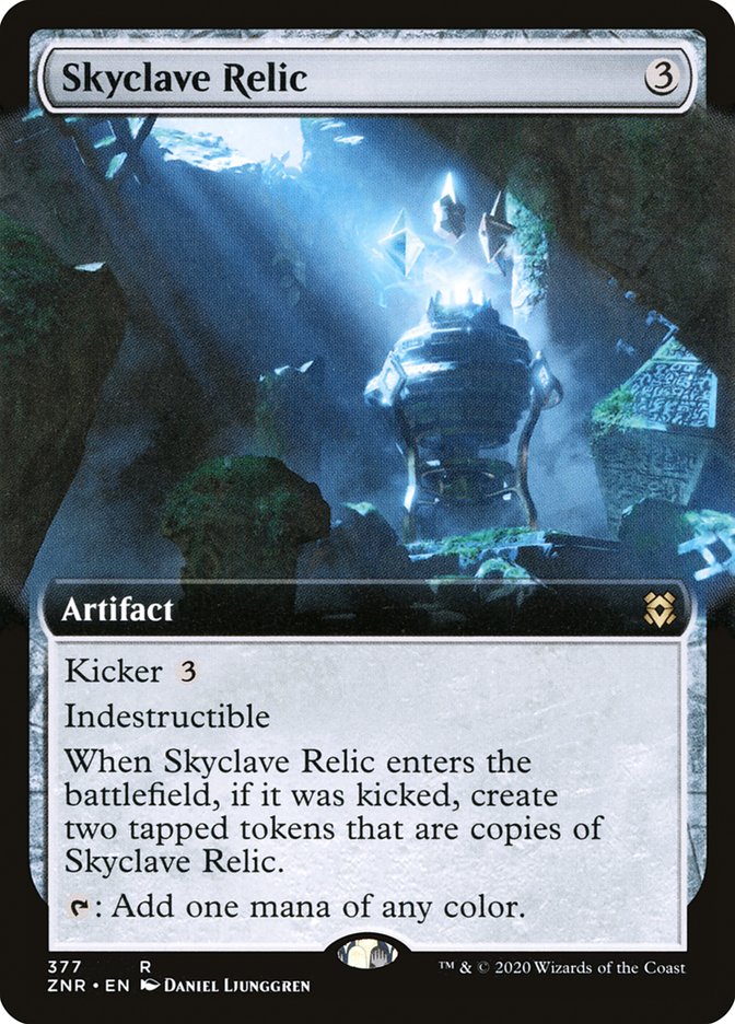 Skyclave Relic (Extended Art) [Zendikar Rising] | Enigma On Main