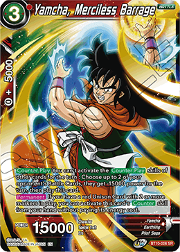 Yamcha, Merciless Barrage (BT10-008) [Cross Spirits] | Enigma On Main