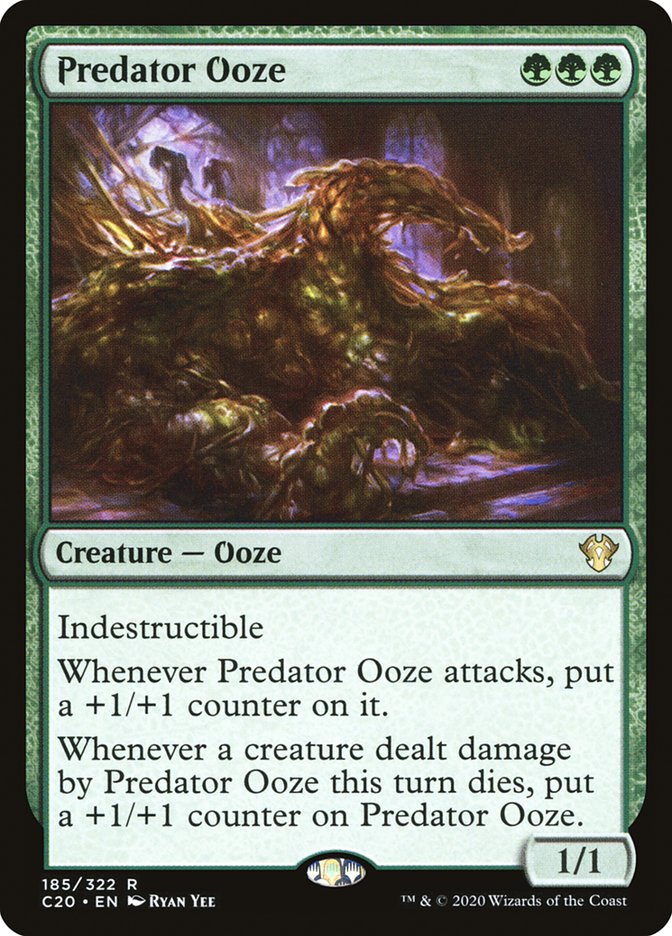 Predator Ooze [Commander 2020] | Enigma On Main