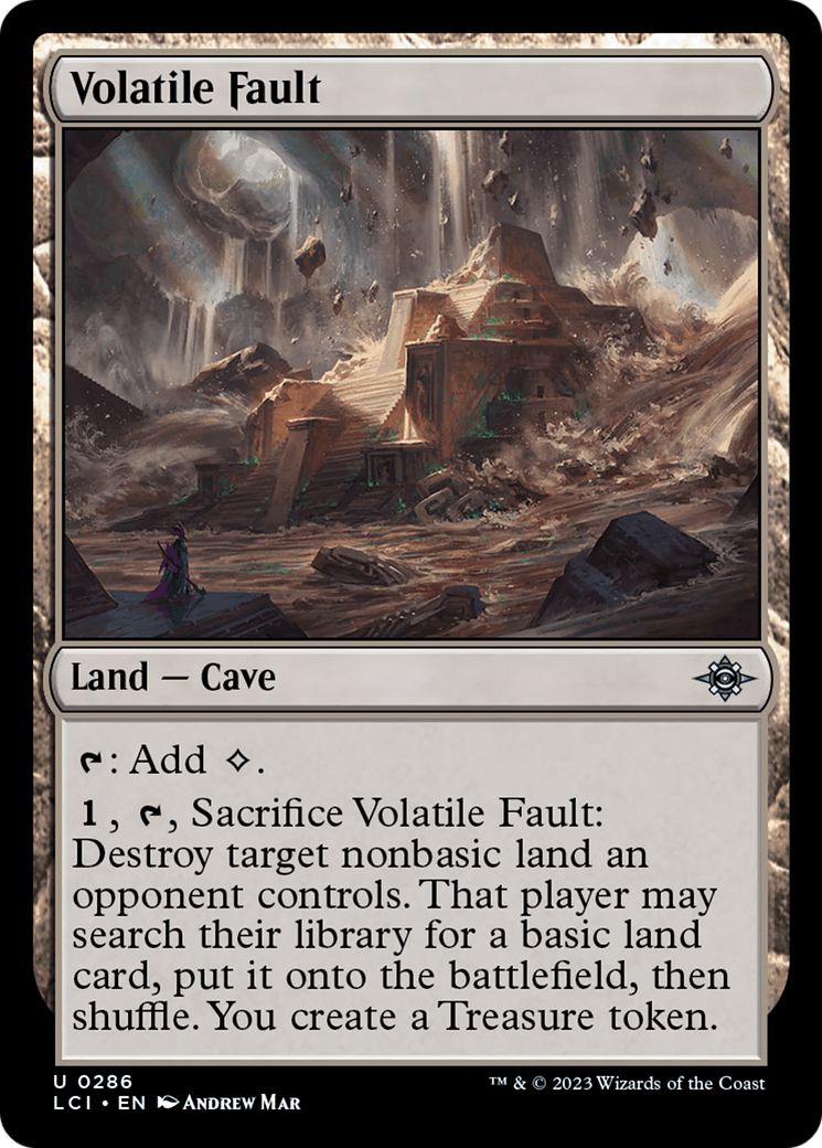 Volatile Fault [The Lost Caverns of Ixalan] | Enigma On Main