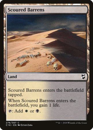 Scoured Barrens [Commander 2018] | Enigma On Main