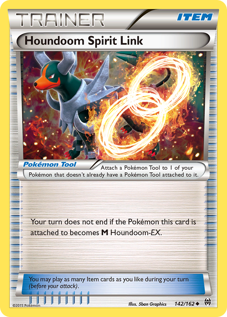 Houndoom Spirit Link (142/162) [XY: BREAKthrough] | Enigma On Main