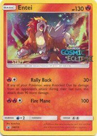 Entei (SM219) (Staff Prerelease Promo) [Sun & Moon: Black Star Promos] | Enigma On Main