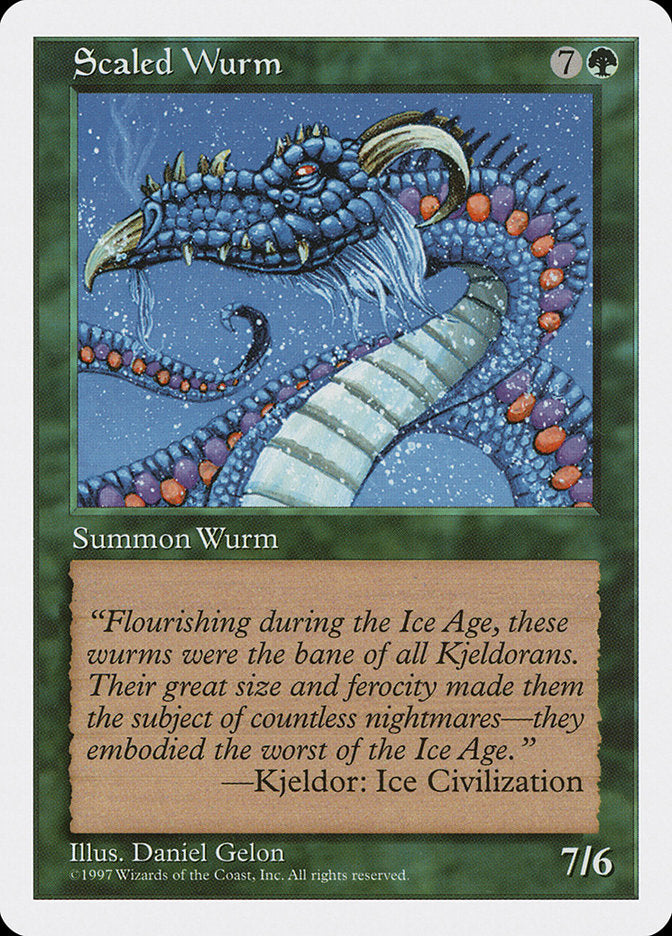 Scaled Wurm [Fifth Edition] | Enigma On Main