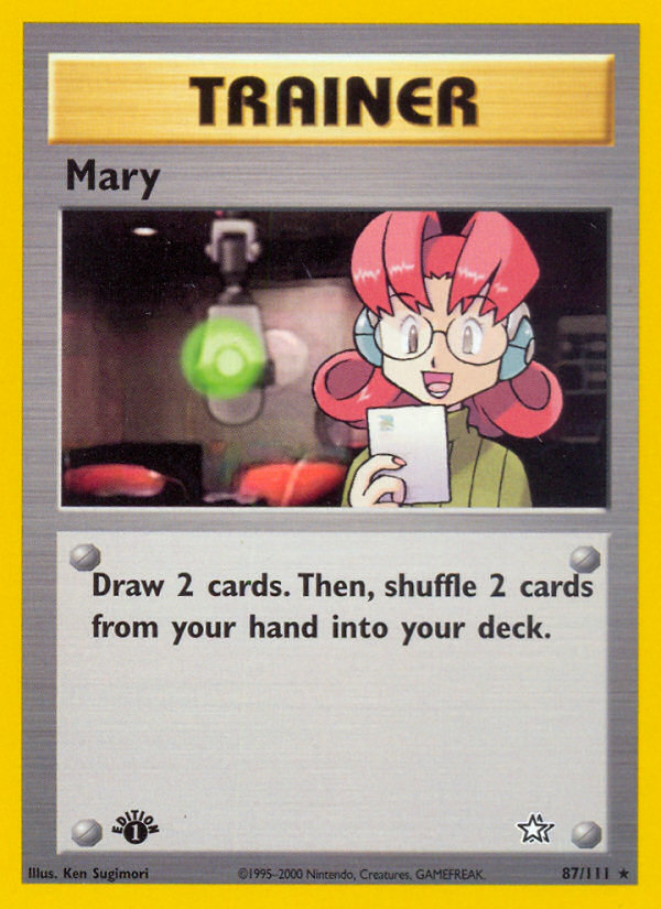 Mary (87/111) [Neo Genesis 1st Edition] | Enigma On Main