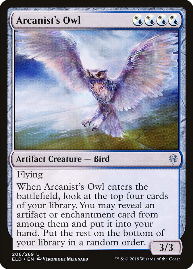Arcanist's Owl [Throne of Eldraine] | Enigma On Main