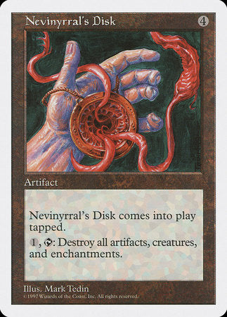 Nevinyrral's Disk [Fifth Edition] | Enigma On Main
