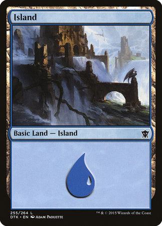 Island (255) [Dragons of Tarkir] | Enigma On Main