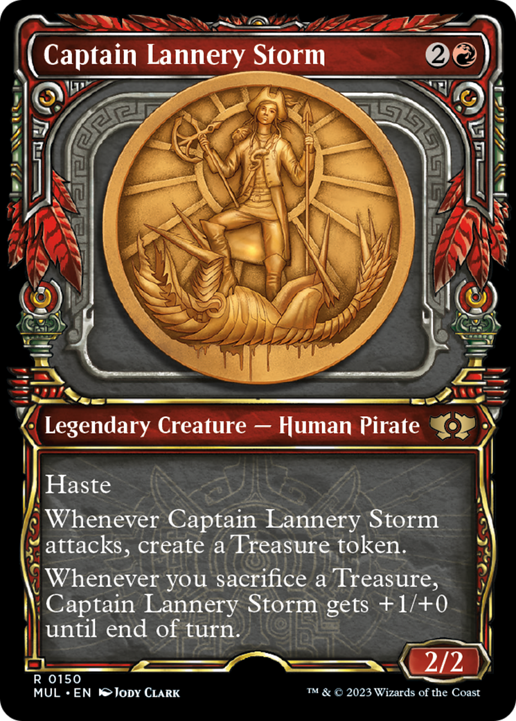 Captain Lannery Storm (Halo Foil) [Multiverse Legends] | Enigma On Main