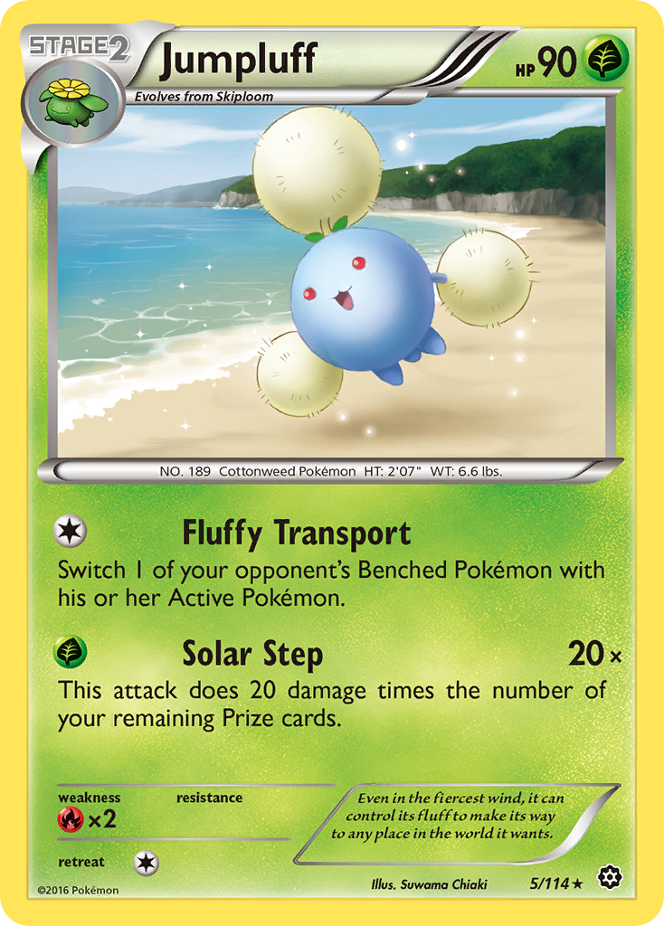 Jumpluff (5/114) [XY: Steam Siege] | Enigma On Main