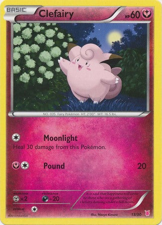 Clefairy (13/30) [XY: Trainer Kit 1 - Wigglytuff] | Enigma On Main