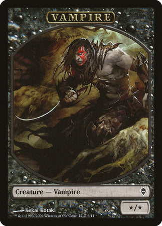 Vampire Token [Zendikar Tokens] | Enigma On Main