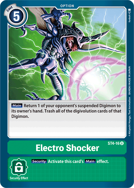 Electro Shocker [ST4-16] [Starter Deck: Giga Green] | Enigma On Main