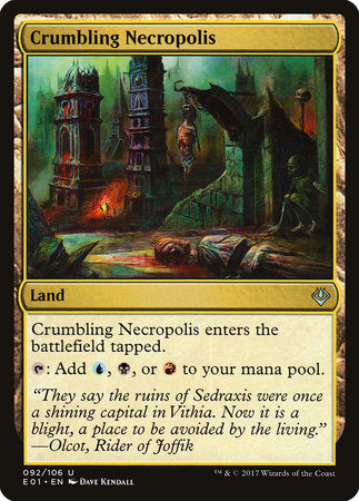 Crumbling Necropolis [Archenemy: Nicol Bolas] | Enigma On Main