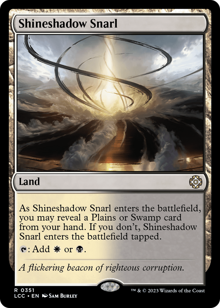 Shineshadow Snarl [The Lost Caverns of Ixalan Commander] | Enigma On Main