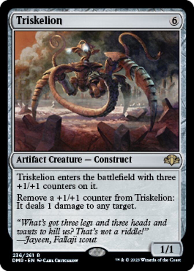 Triskelion [Dominaria Remastered] | Enigma On Main