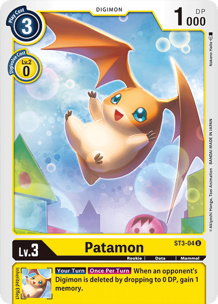 Patamon [ST3-04] [Starter Deck: Heaven's Yellow] | Enigma On Main