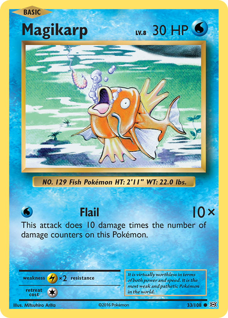 Magikarp (33/108) [XY: Evolutions] | Enigma On Main