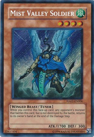 Mist Valley Soldier [HA01-EN006] Secret Rare | Enigma On Main