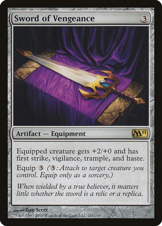 Sword of Vengeance [Magic 2011] | Enigma On Main