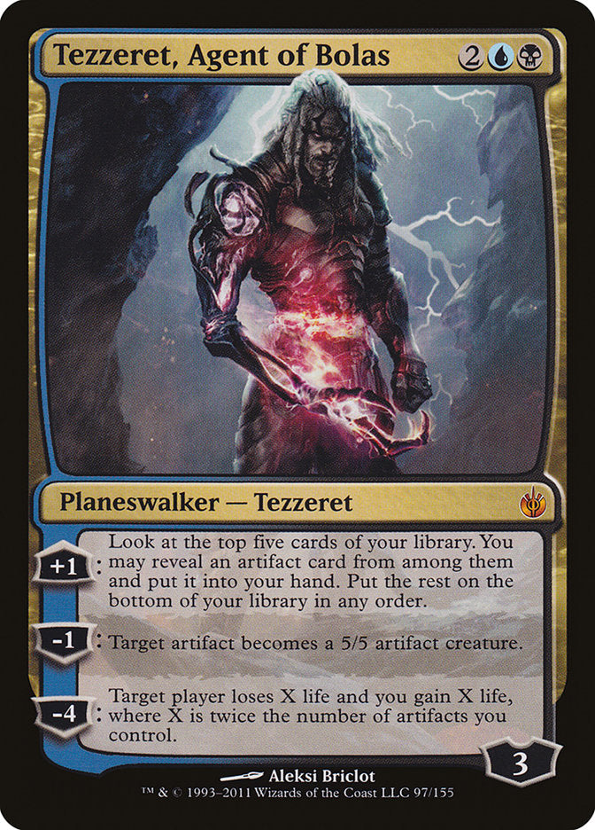 Tezzeret, Agent of Bolas [Mirrodin Besieged] | Enigma On Main