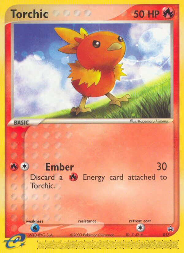 Torchic (017) [Nintendo: Black Star Promos] | Enigma On Main