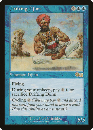 Drifting Djinn [Urza's Saga] | Enigma On Main