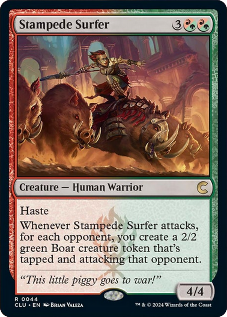 Stampede Surfer [Ravnica: Clue Edition] | Enigma On Main