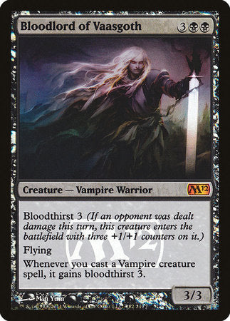 Bloodlord of Vaasgoth [Magic 2012 Promos] | Enigma On Main