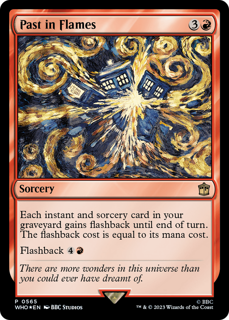 Past in Flames [Doctor Who Promos] | Enigma On Main