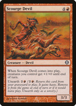 Scourge Devil [Shards of Alara] | Enigma On Main