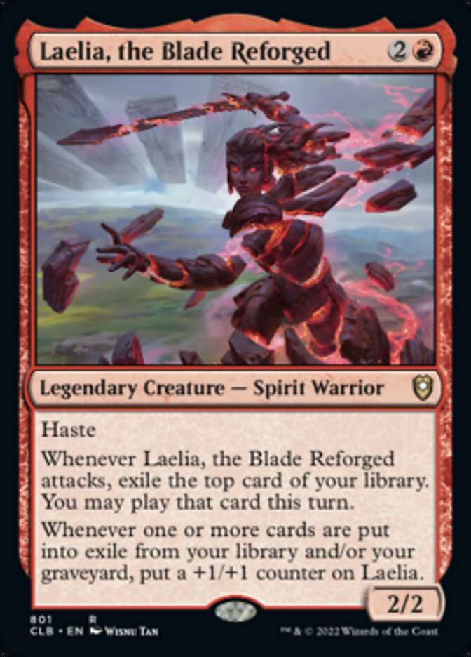 Laelia, the Blade Reforged [Commander Legends: Battle for Baldur's Gate] | Enigma On Main