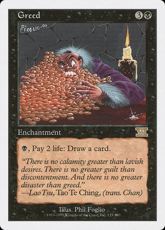 Greed [Classic Sixth Edition] | Enigma On Main