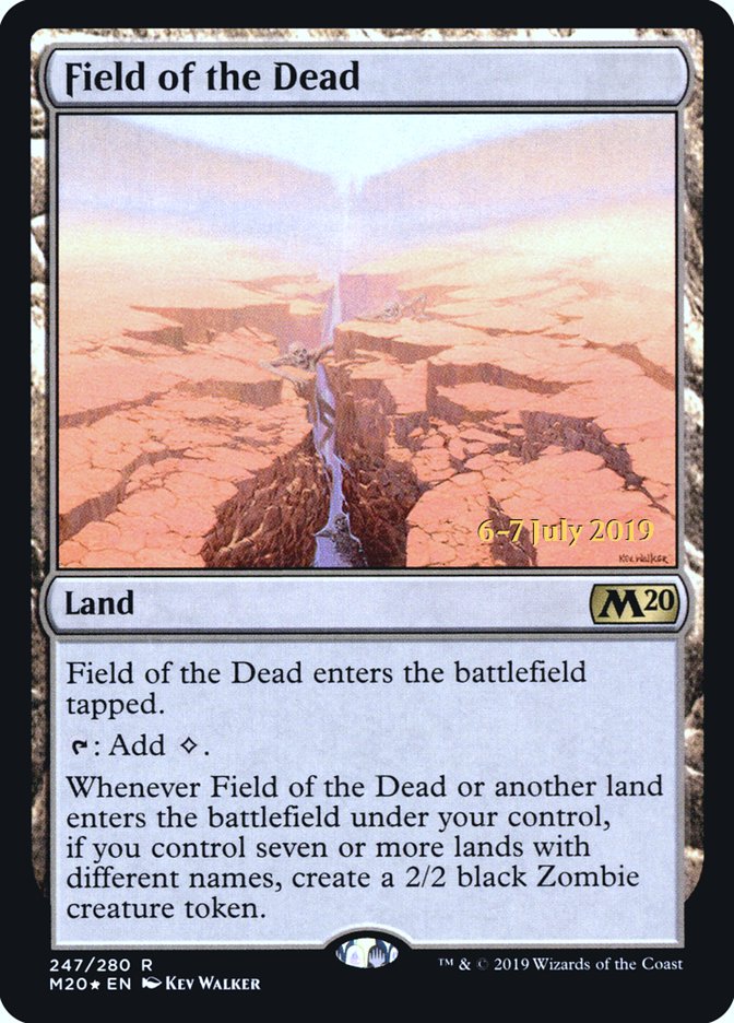 Field of the Dead  [Core Set 2020 Prerelease Promos] | Enigma On Main