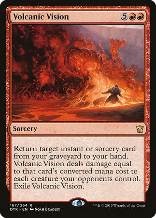 Volcanic Vision [Dragons of Tarkir] | Enigma On Main