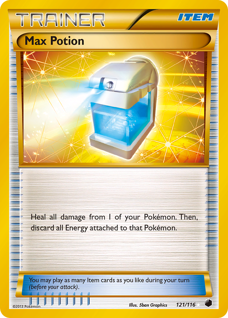 Max Potion (121/116) [Black & White: Plasma Freeze] | Enigma On Main